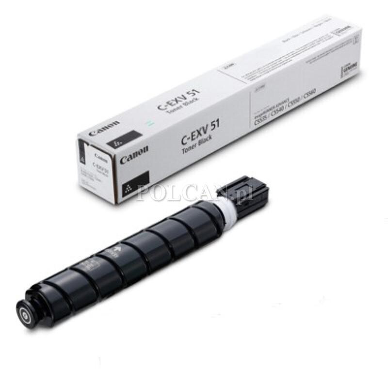 Toner CANON C-EXV51 Black C55xx - 0481C002AA