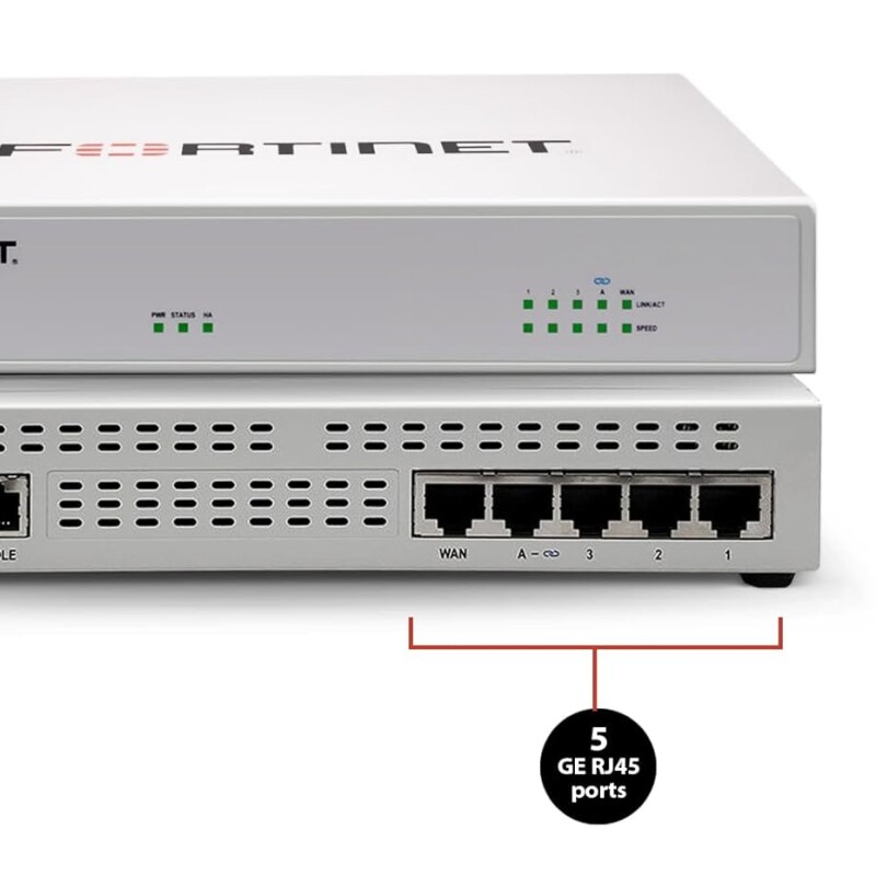FORTINET FORTIGATE 40F + 1 license FG-40F-BDL-950-12