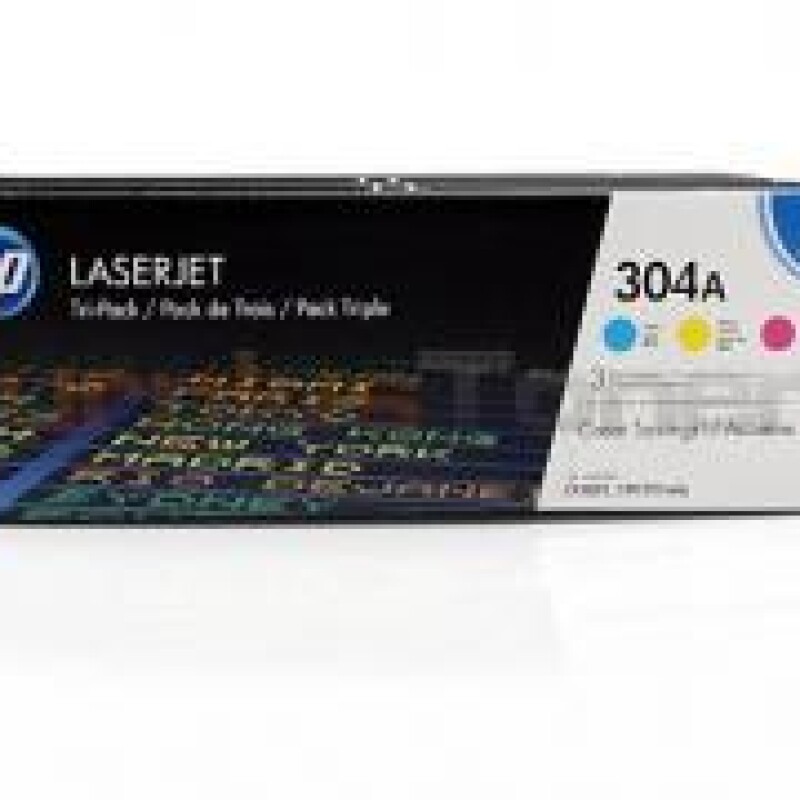 Toner HP 304A CYM Tri-pack LJ * CF372AM *