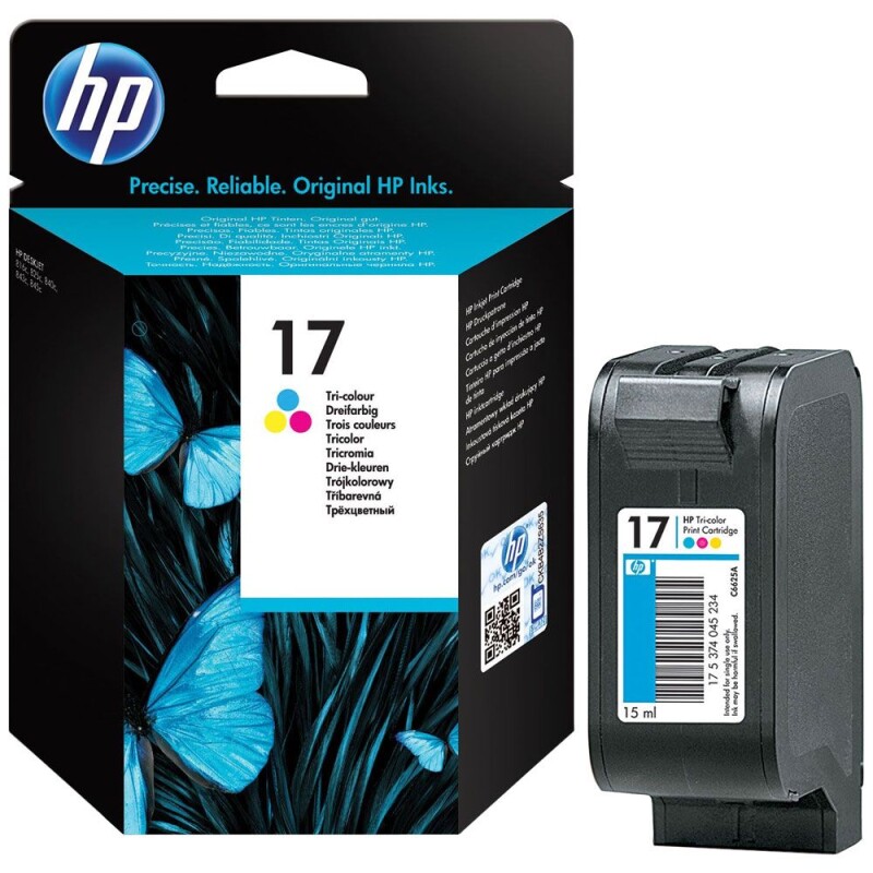 HP 17 - Cartouche 3 couleurs - 15ml - C6625AE - DJ 816 825 série 840