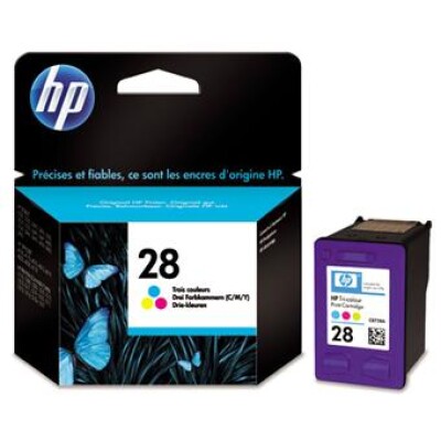 HP 28 - Cartouche 3 couleurs - 8ml - C8728AE