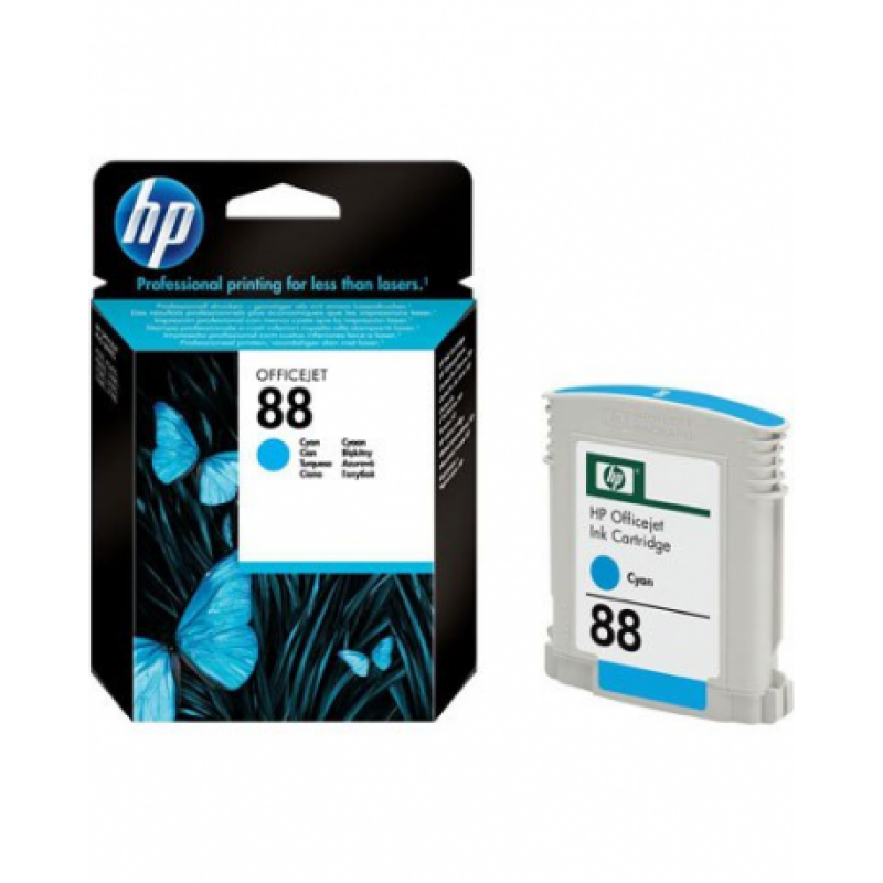 HP 88 CYAN- Cartouche cyan- 10 ml - C9386AE