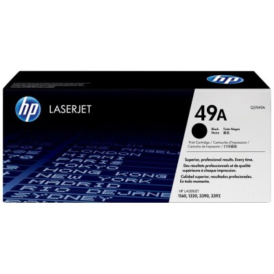 HP 49A - Toner NOIR - Q5949A - 2500 pages - Laserjet 1160 1320