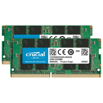 Crucial 32GB DDR4-3200 SODIMM Laptop