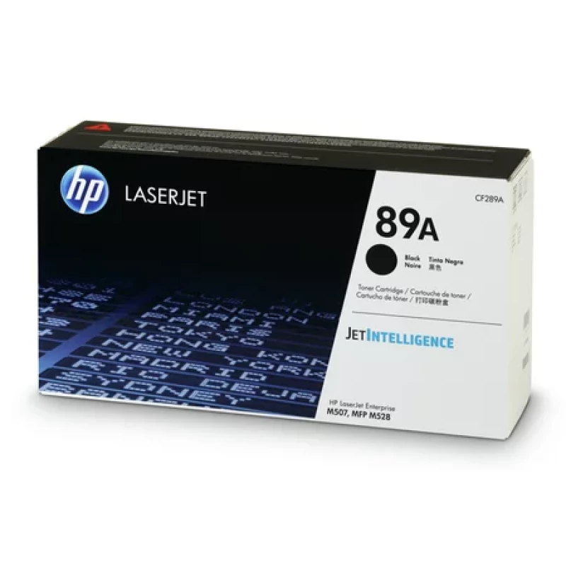 HP 89A Black Original LaserJet Toner Cartridge - CF289A