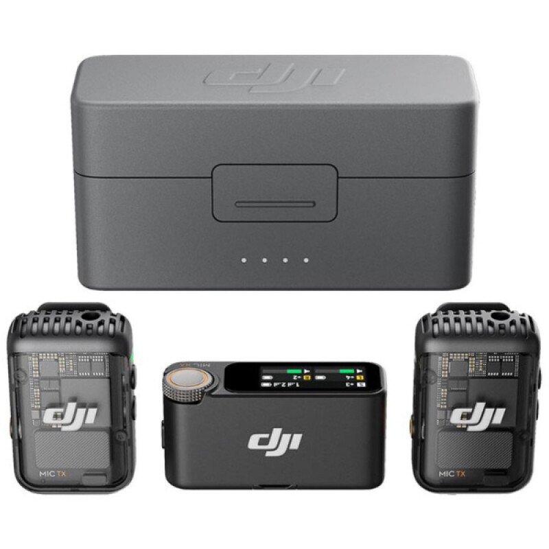 DJI Mic 2 (2 TX + 1 RX + Charging Case)