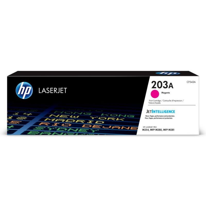 Toner HP 203A-Magenta /1300p/PLM254/280/281-CF543A