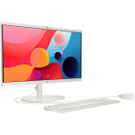 HP All-in-One 22-dg0012nh PC - Intel(R) Core(TM) i3-N300 - 8Gb - 512Gb 22" Full HD Blanc