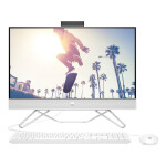 HP All-in-One 24-cb1023nh PC - Intel(R) Core(TM) i5-1235U - 8Gb - 512Gb 24" Full HD Tactile Blanc