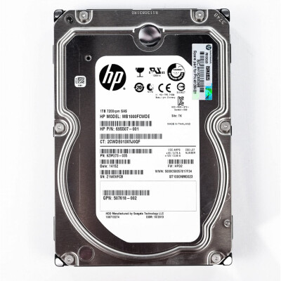 HP DISQUE DUR SERVEUR 1TB 7200RPM SAS 3.5 MODEL: MB1000FCWDE