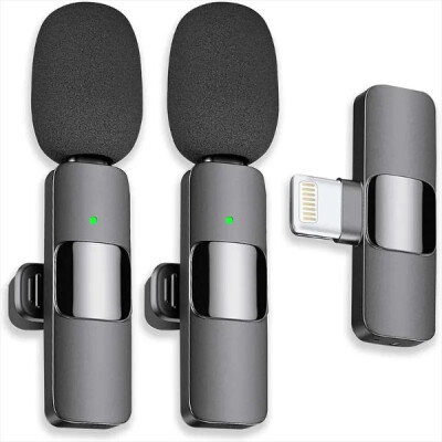 WIRELESS MICROPHONE / MICRO CRAVATE SANS FIL K9-L-2IN1 / iPHONE