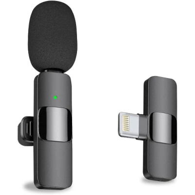 WIRELESS MICROPHONE / MICRO CRAVATE SANS FIL K9-L / iPHONE