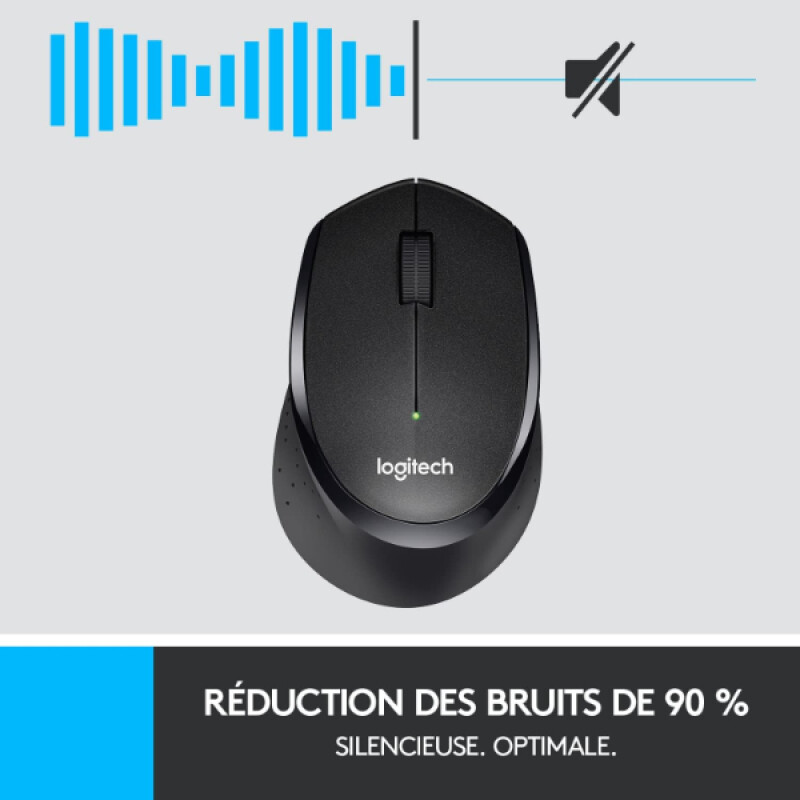 Logitech B330 Silent Plus (Noir)