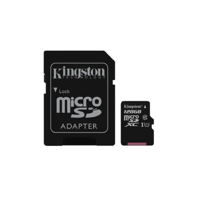 KINGSTON CARTE MICRO SD 128GB / 100MB/S