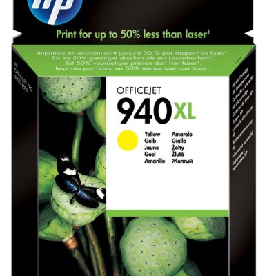 HP 940XL Yellow Officejet Ink Cartridge