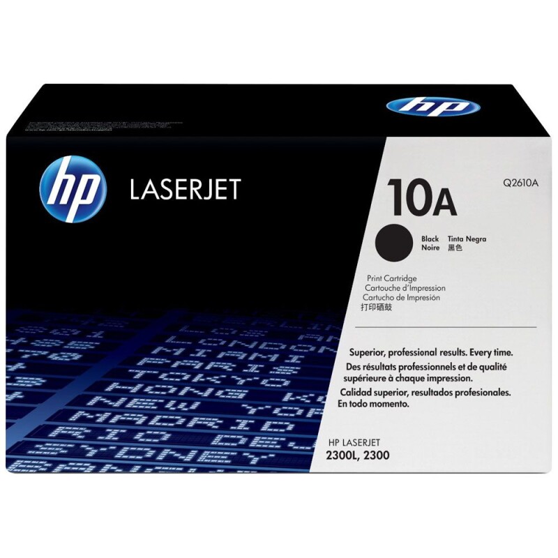 HP 10A - Toner NOIR - Q2610A - 6000 Pages - Laserjet 2300