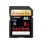SANDISK CARTE MEMOIRE SD 8GB EXTREME PRO