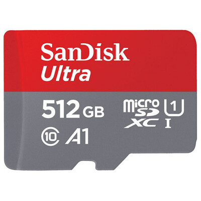 SANDISK CARTE MEMOIRE MICRO SD 512GB ULTRA MICROSDXC UHS-I CARD