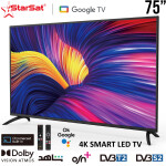 Téléviseur StarSat Google TV 4K 75" SV-EL75T2S2G